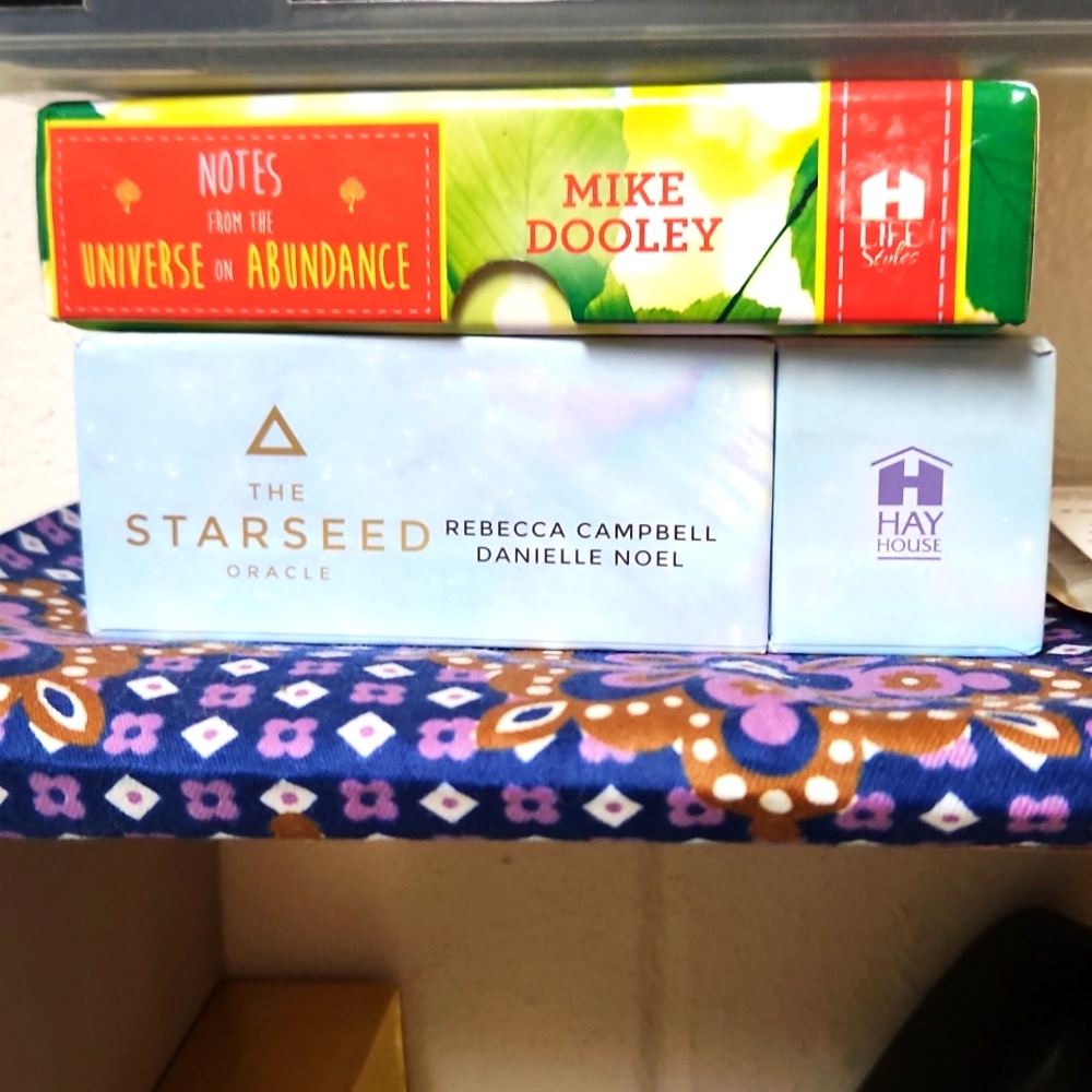 🌟 EUC The Starseed Oracle 53-Card Deck ✨ & Notes From The Universe On Abundance